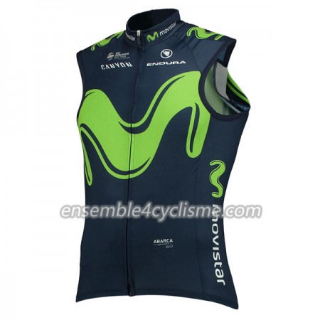 Gilet Cycliste 2017 Movistar Team N001